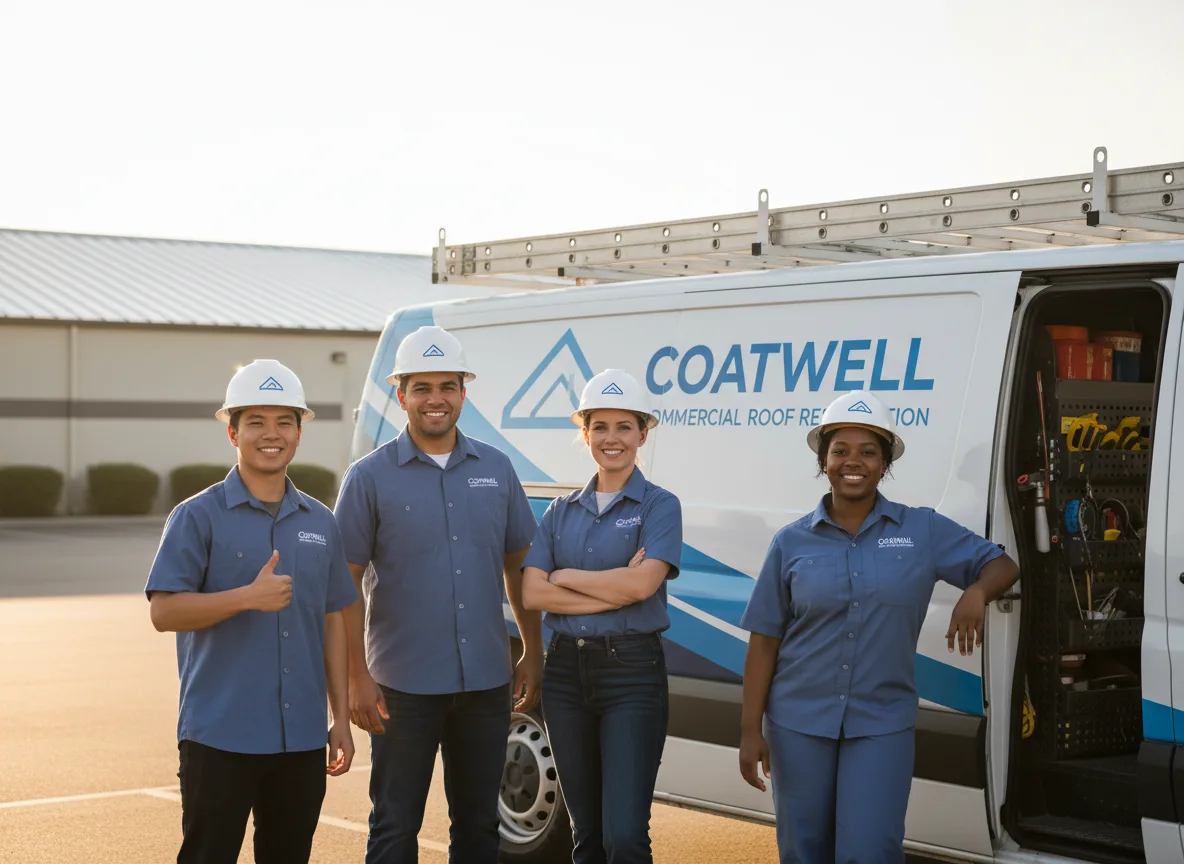 Commercial roof coating company in Hebron, IN